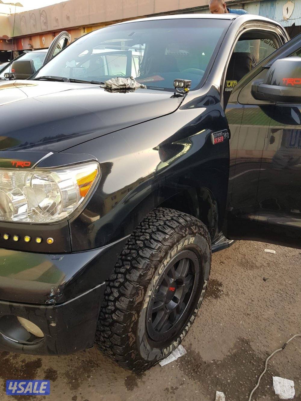 للبيع او البدل تيوتا تندرا ٢٠١٠ باب واحد شاص طويل دبل قير شرط الفحص3