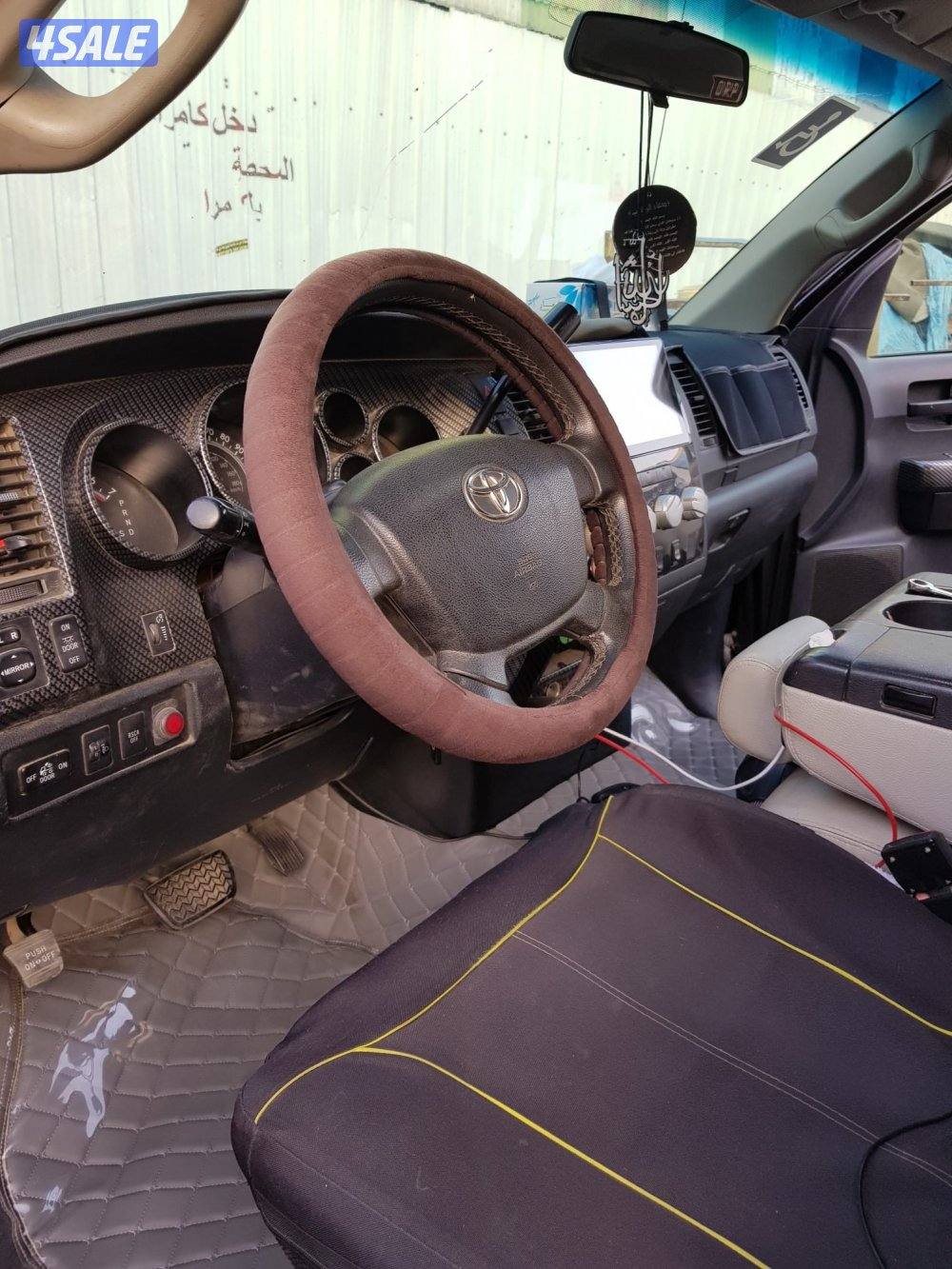 للبيع او البدل تيوتا تندرا ٢٠١٠ باب واحد شاص طويل دبل قير شرط الفحص5