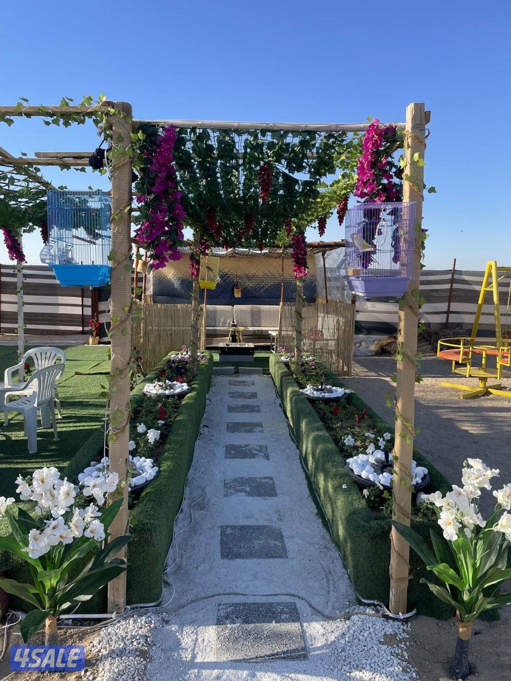 تاجير مخيم بالمطلاع كيلوصفر قريب من الخدمات مخيم VVib4