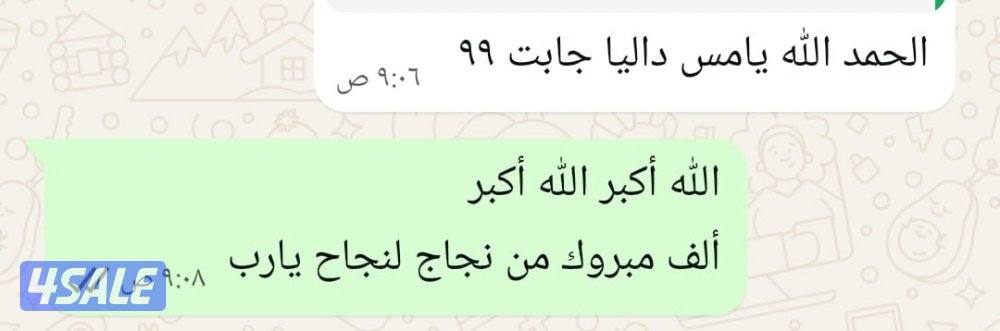 مدرسة رياضيات ابتدائي ومتوسط وثانوي خبرة 15عام تفوق3