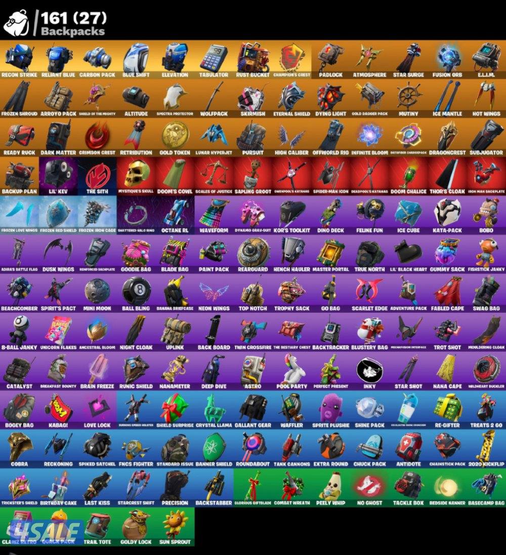 للبيع حساب فورت مضمون أساسي ايبك2