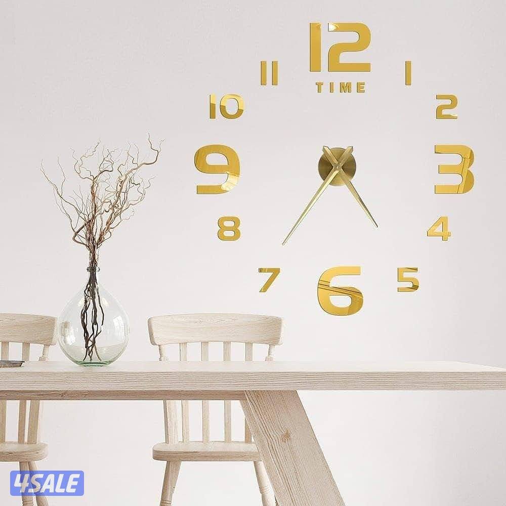 ساعات حائط ثري دي تركيب علي الطوفه بالمقاس اللي تبيه12