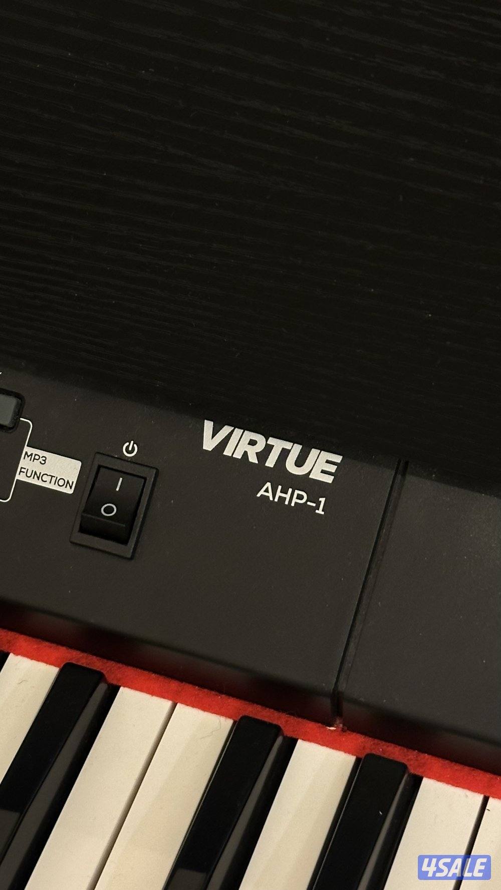 ALESIS VIRTUE 88-Key Digital Piano with Bench, Black - A-VIRTUE-BLK1