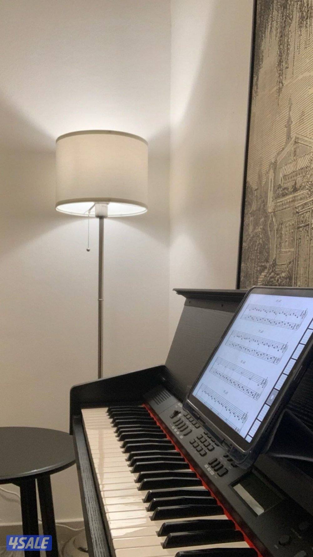 ALESIS VIRTUE 88-Key Digital Piano with Bench, Black - A-VIRTUE-BLK4