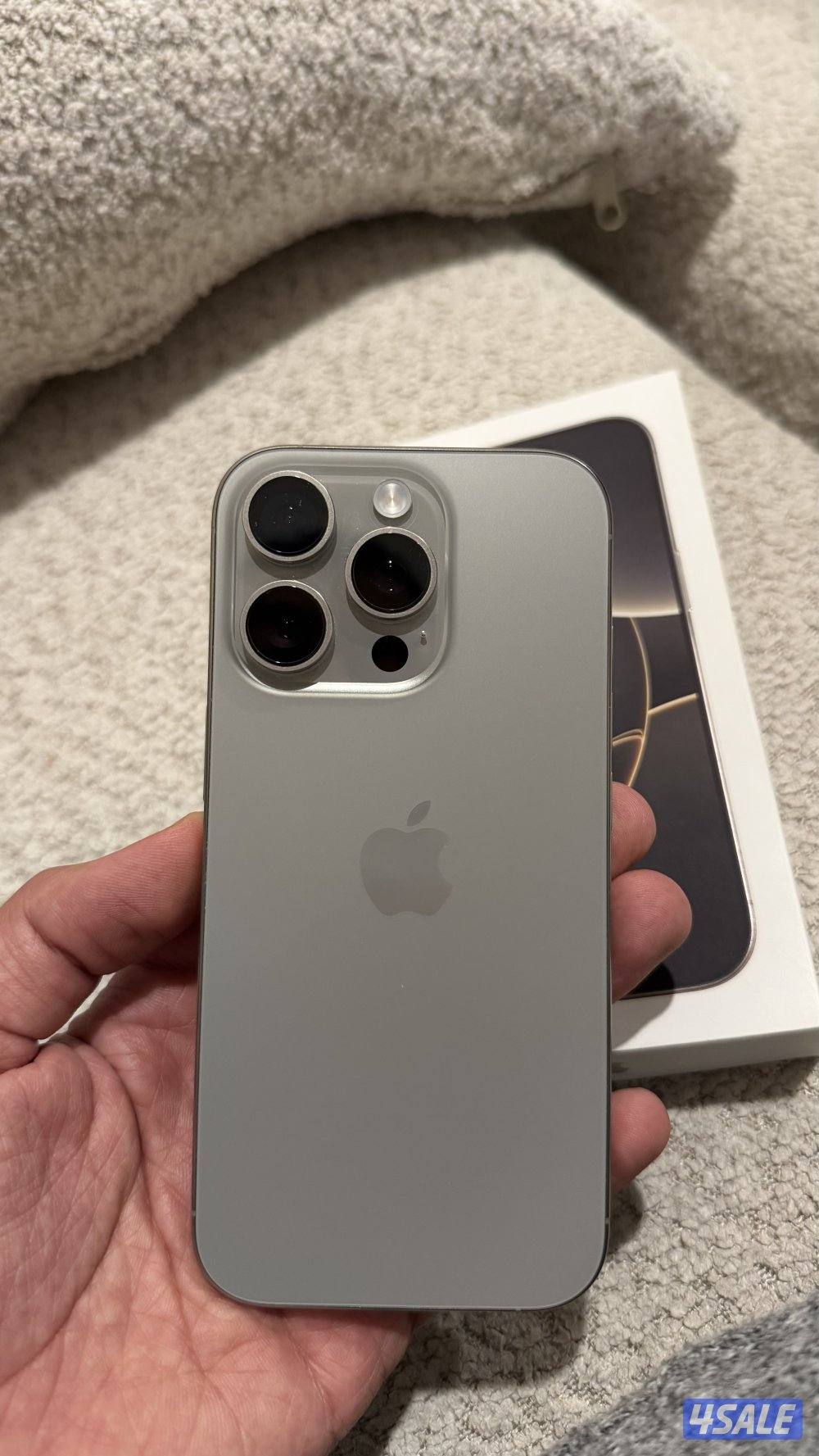 ايفون 16 برو 256 كالجديد بطاريه 97 %0