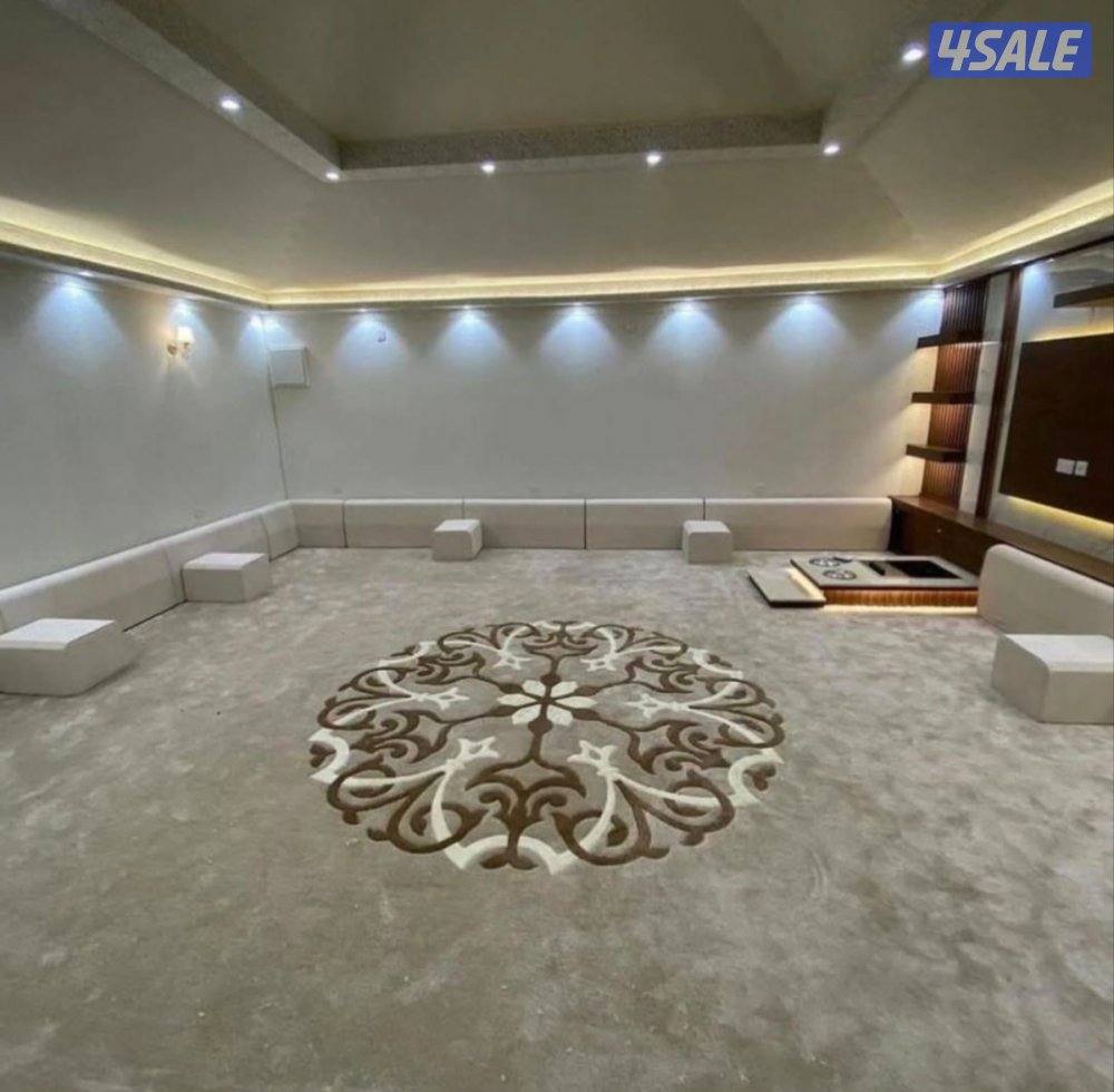 سجاد مساعد بغلي وسعودي نقشات حفر يدوي حسب الطلب باركيه بلاستيك ثيل صن14