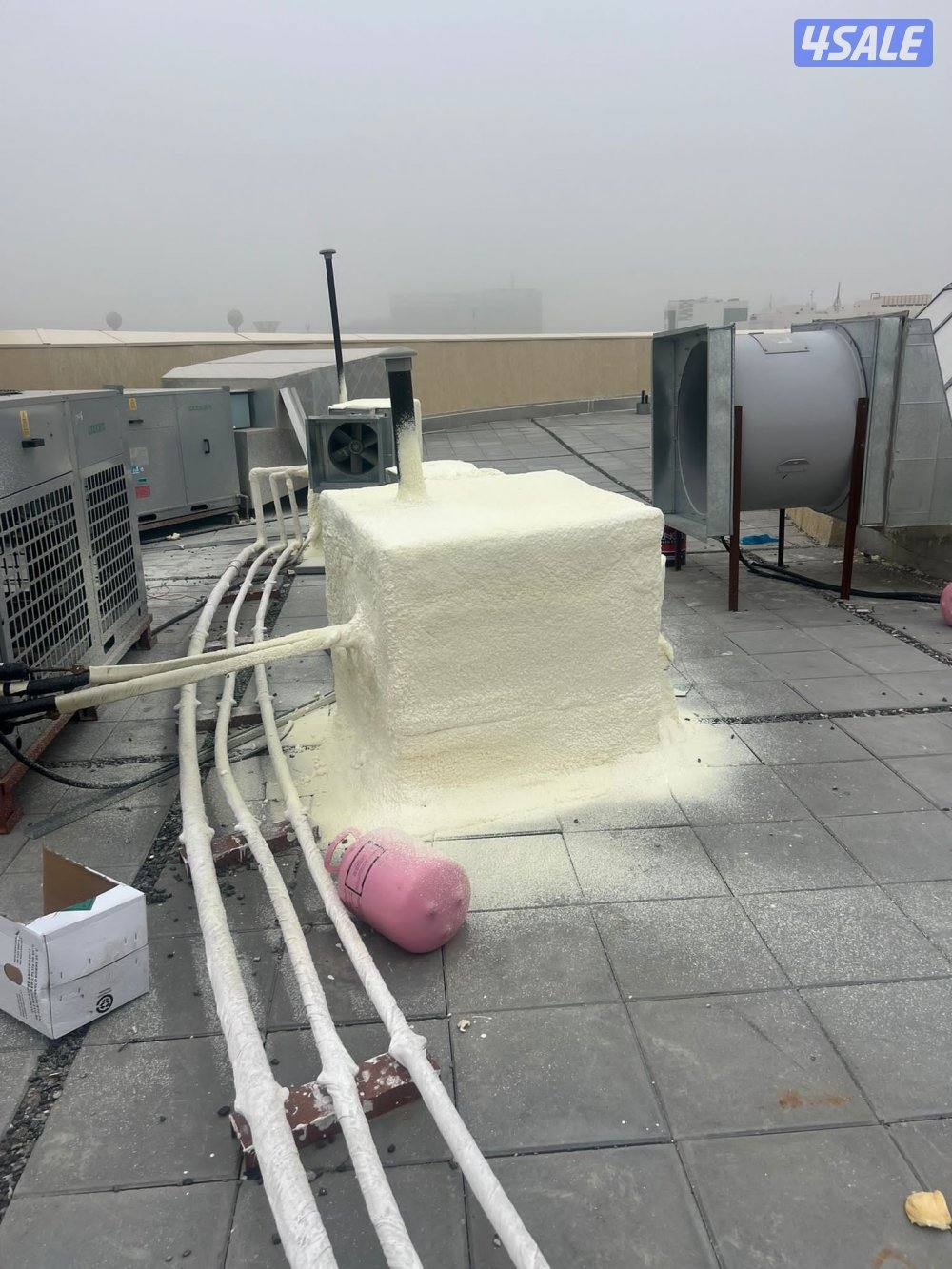 عازل امريكي بورسلين عازل ميه وصوت وحراره6