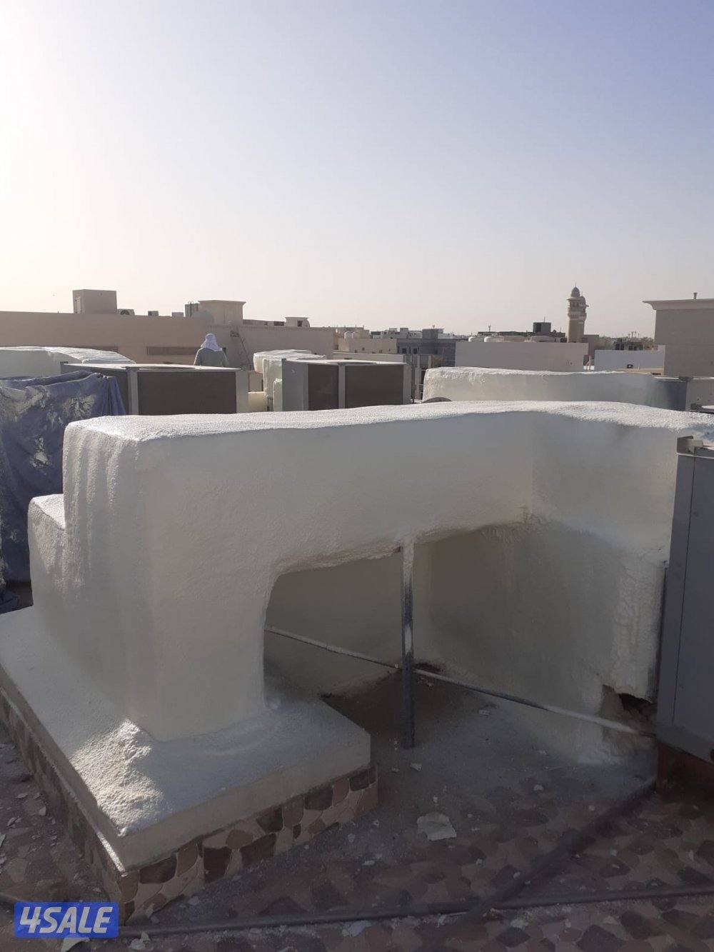 عازل امريكي بورسلين عازل ميه وصوت وحراره8