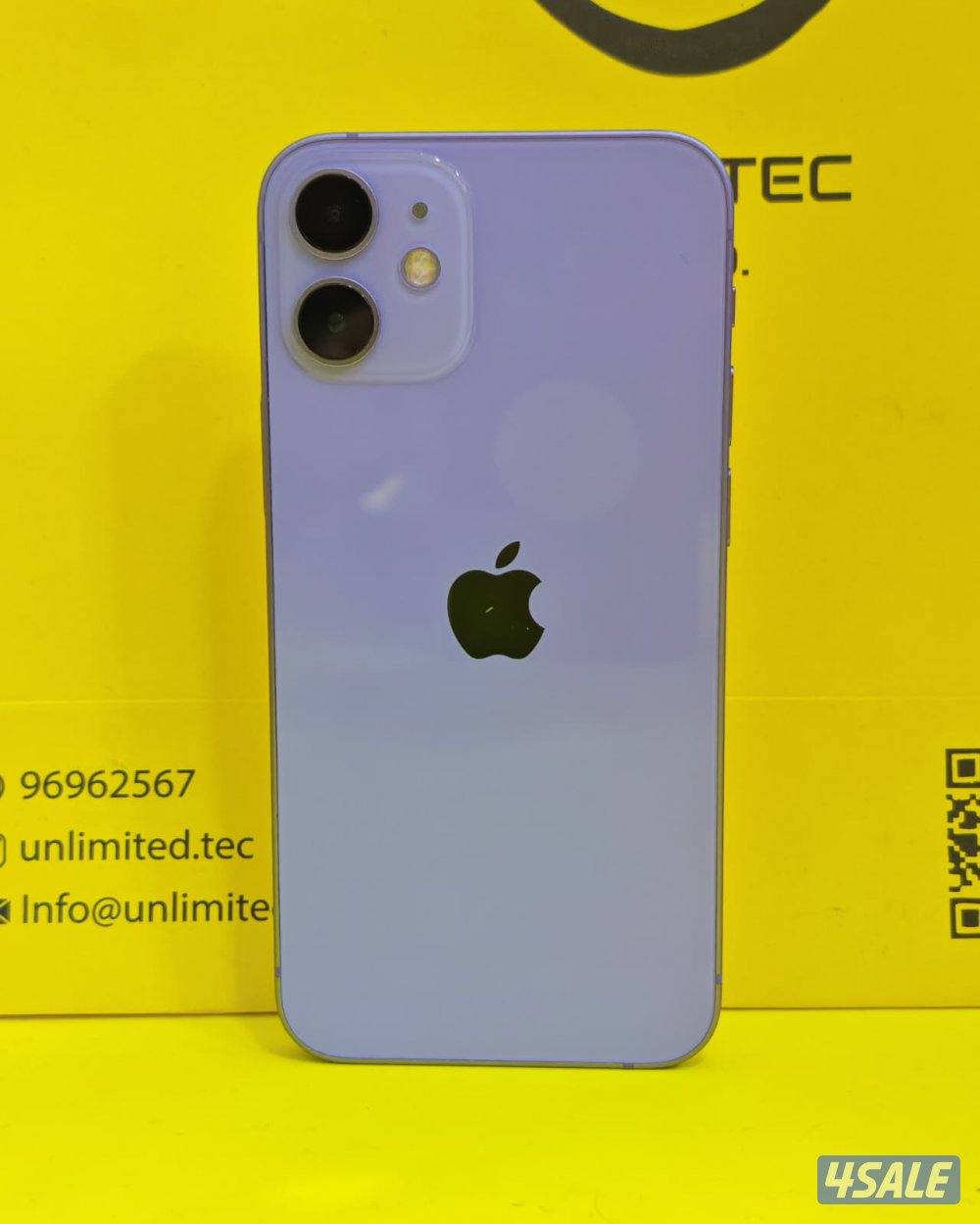 ايفون 12 ميني بنفسجي iPhone 12 Mini 128GB Purple5
