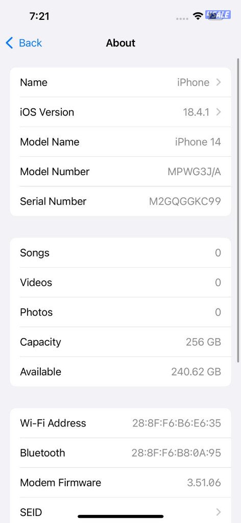 ايفون 14 أحمر iPhone 14 256GB Product Red11