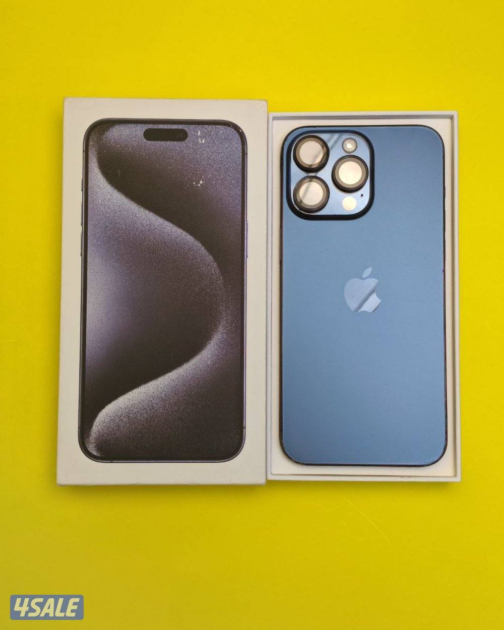 ايفون 15 برو ماكس أزرق تيتانيوم iPhone 15 Pro Max 256GB Blue Titanium0
