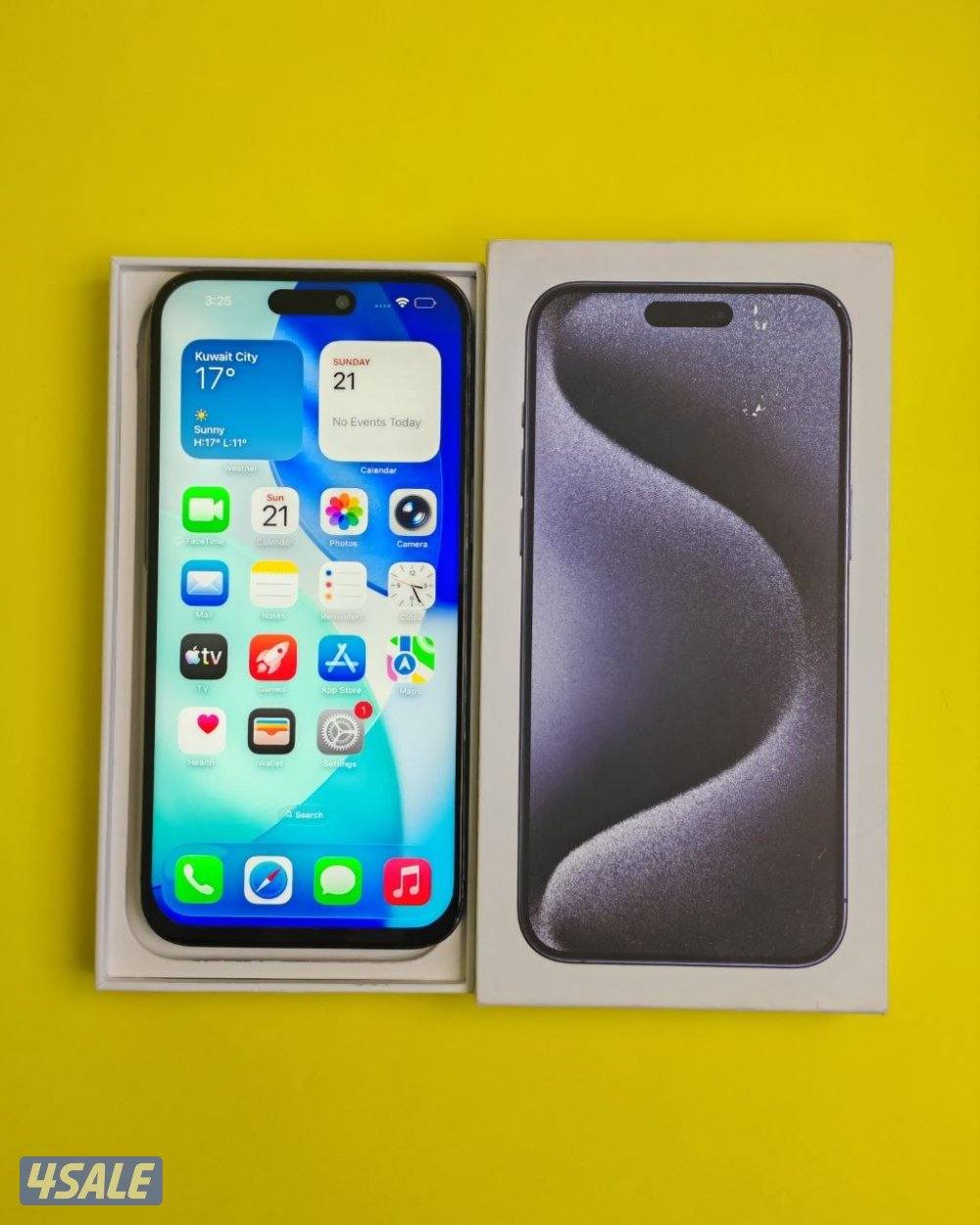 ايفون 15 برو ماكس أزرق تيتانيوم iPhone 15 Pro Max 256GB Blue Titanium1