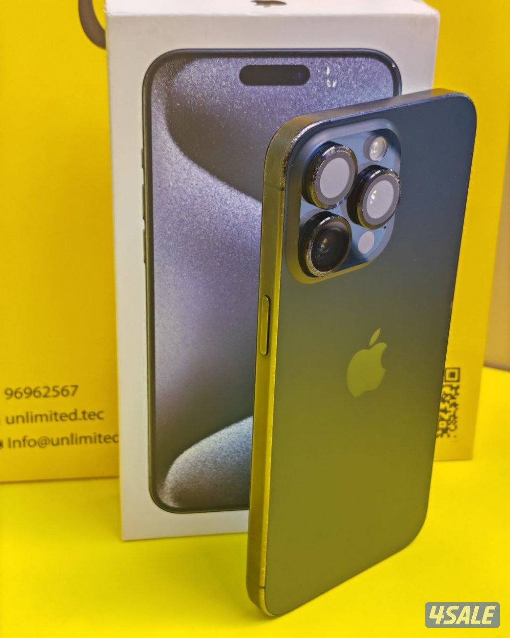 ايفون 15 برو ماكس أزرق تيتانيوم iPhone 15 Pro Max 256GB Blue Titanium4