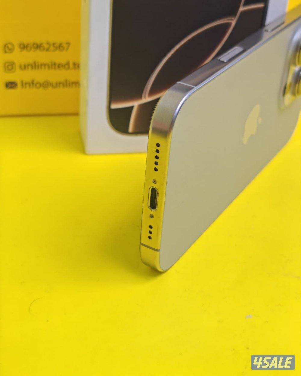 ايفون 16 برو تيتانيوم طبيعي iPhone 16 Pro 512GB Natural Titanium1