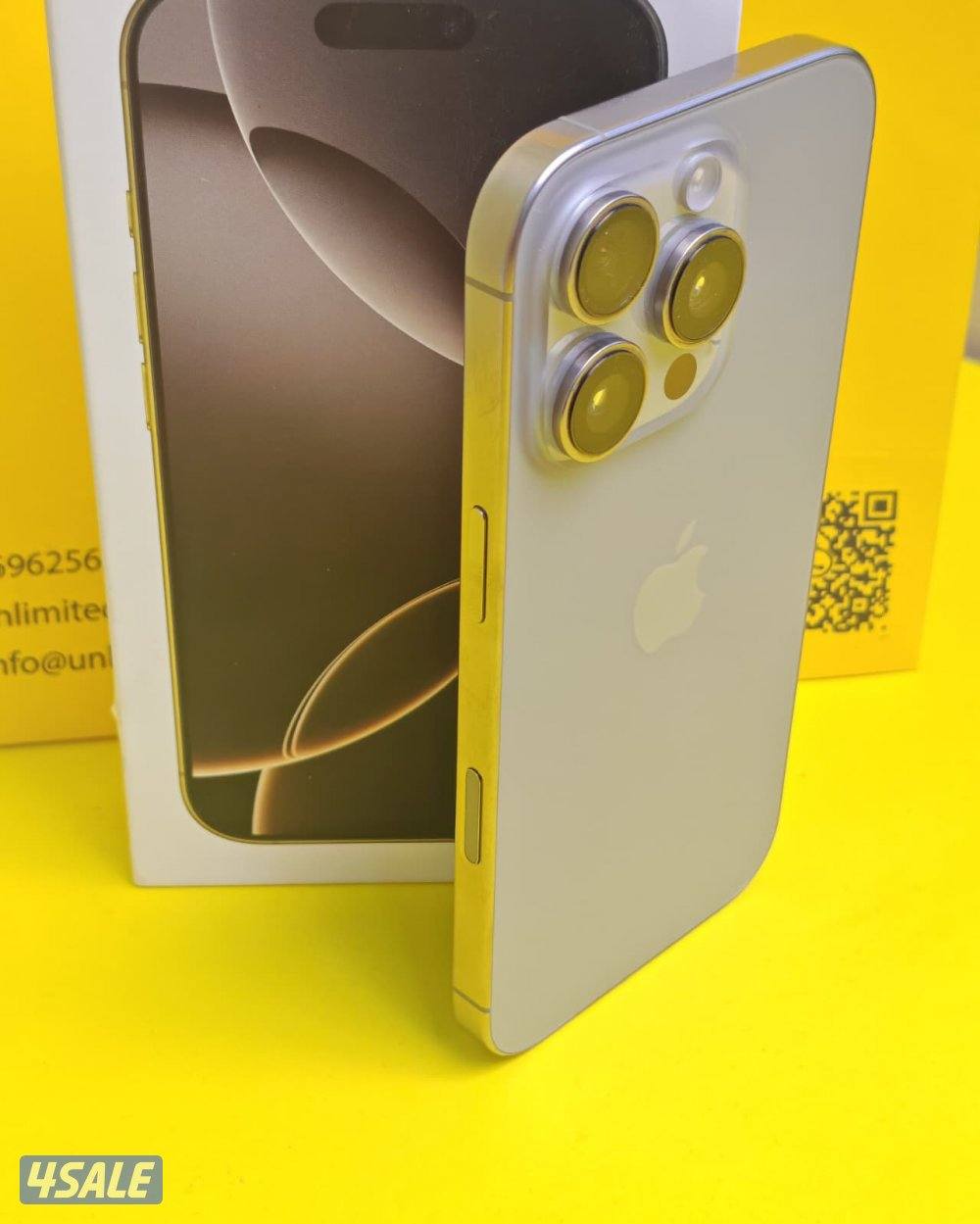 ايفون 16 برو تيتانيوم طبيعي iPhone 16 Pro 512GB Natural Titanium5