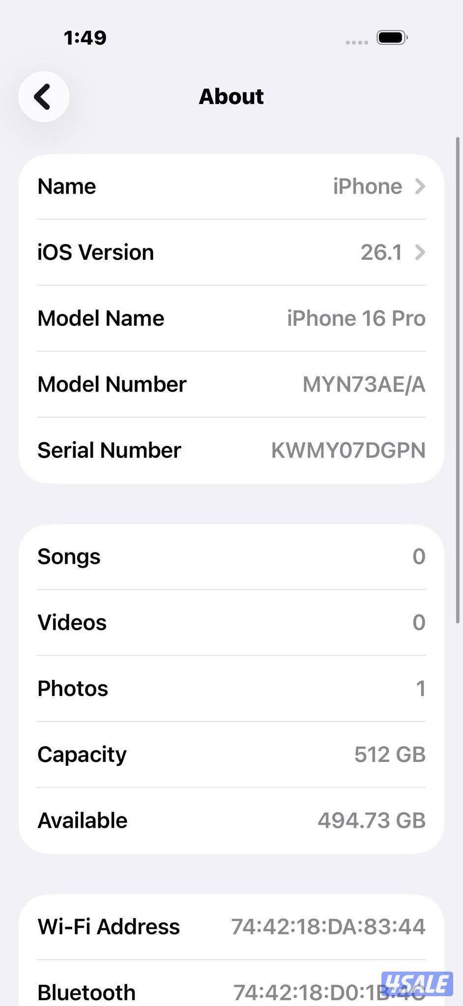 ايفون 16 برو تيتانيوم طبيعي iPhone 16 Pro 512GB Natural Titanium10