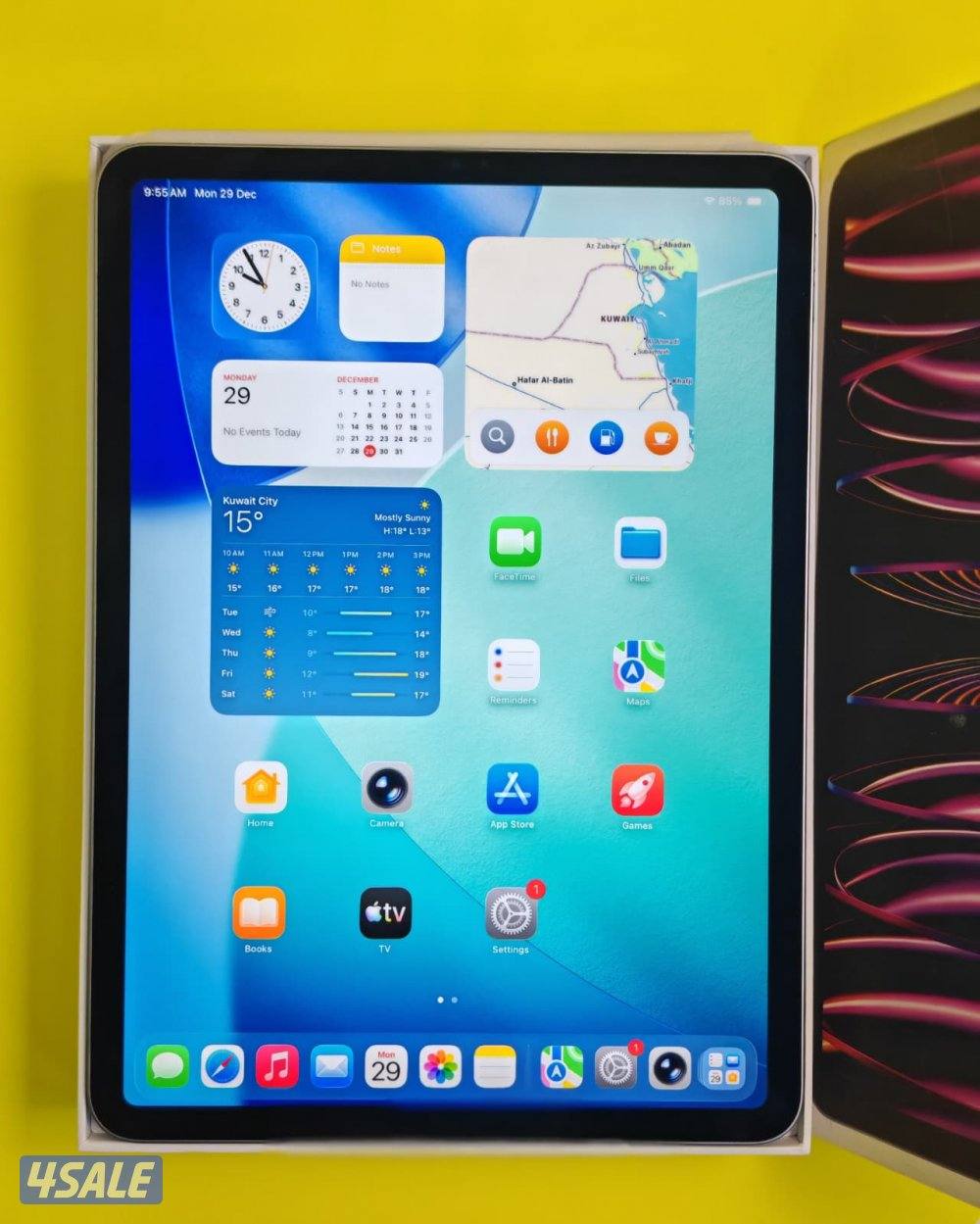 ايباد برو 11 انش (الجيل الرابع) رمادي iPad Pro 11-inch (4th Gen) Space10