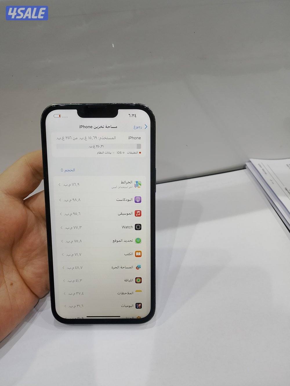 ايفون 13برو ماكس  جيجا 256. ذيتي6
