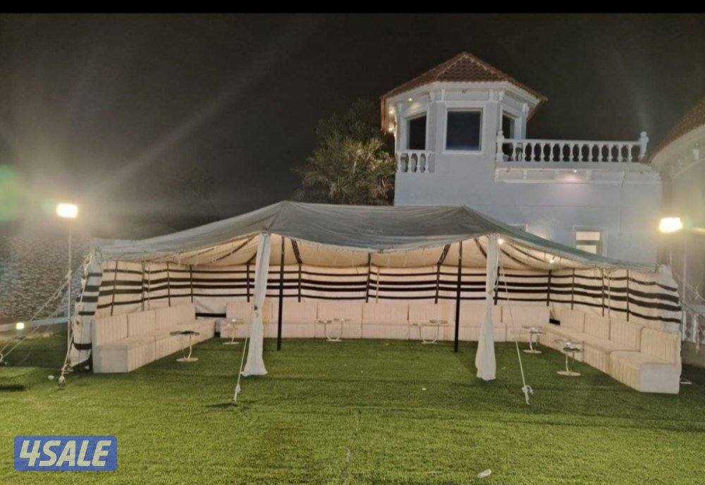 تأجير خيمه دفايات بيت شعر وكراسي وطاولات كنفات1