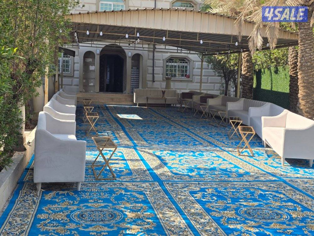 تأجير خيمه دفايات بيت شعر وكراسي وطاولات كنفات4