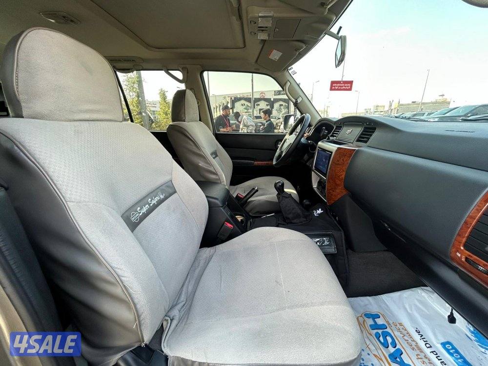نيسان باترول سفارى
موديل 2023
ماشى 92.000 k.m 
وارد البابطين  .7