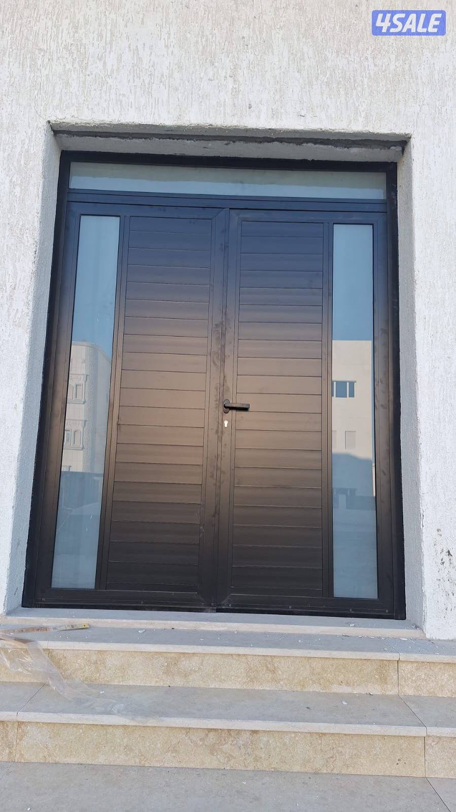 Aluminium and shutters glass decore2