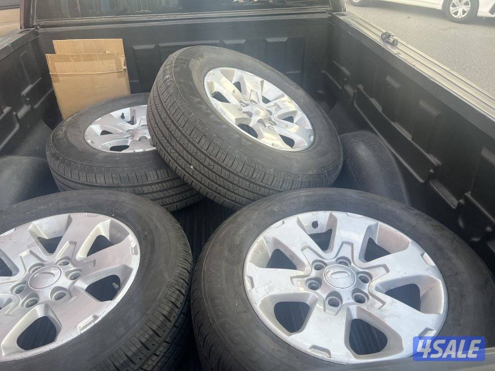 للبيع F150 رنقات وترواير نضاف0