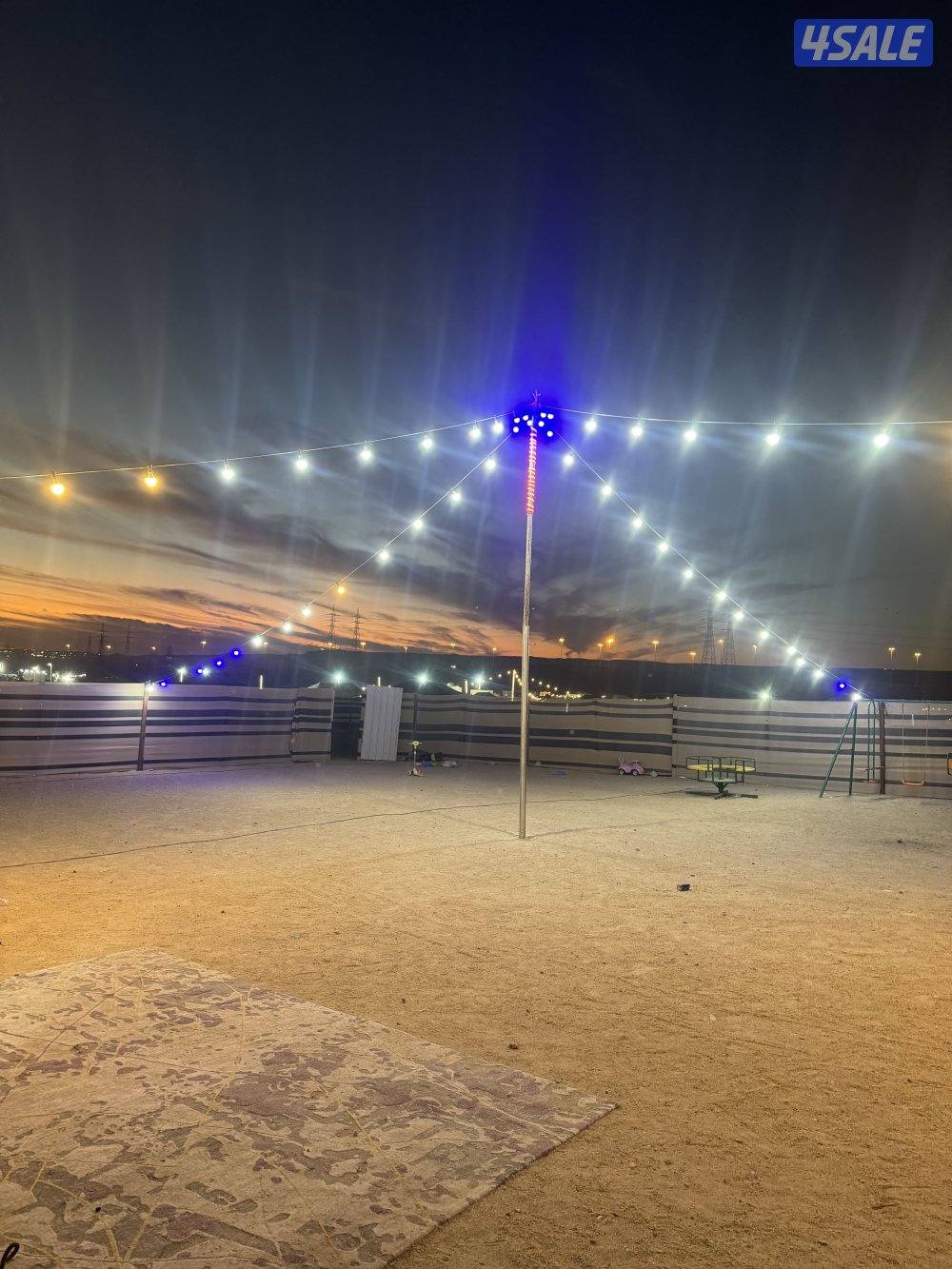 للبيع مخيم كامل0