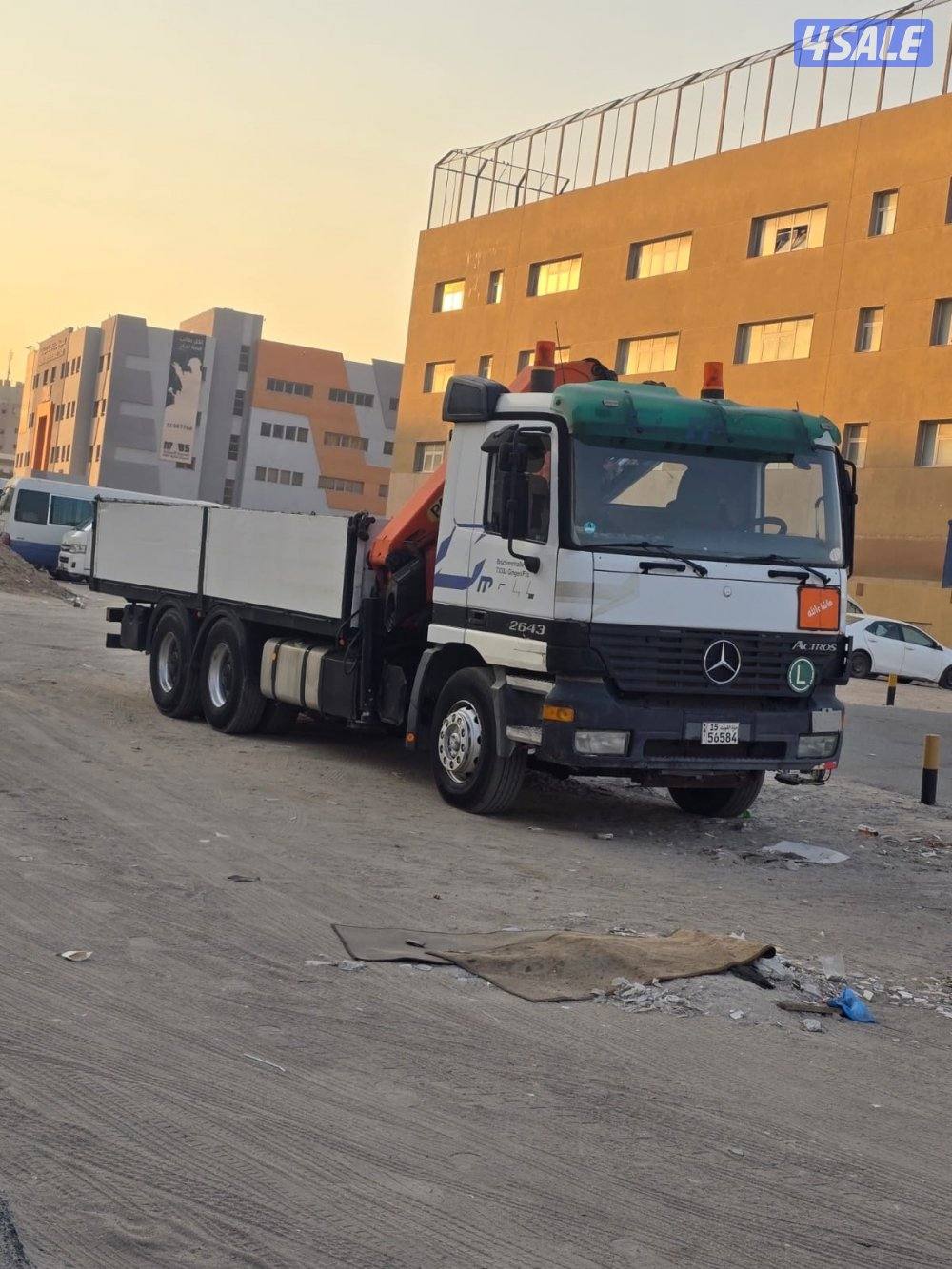 مرسيدس اكتروس2643 mp2 موديل2002 شرط الفحص0