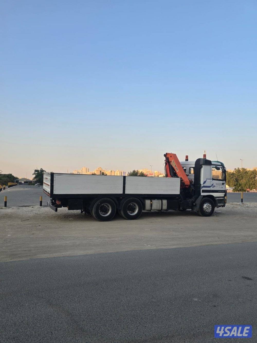 مرسيدس اكتروس2643 mp2 موديل2002 شرط الفحص2