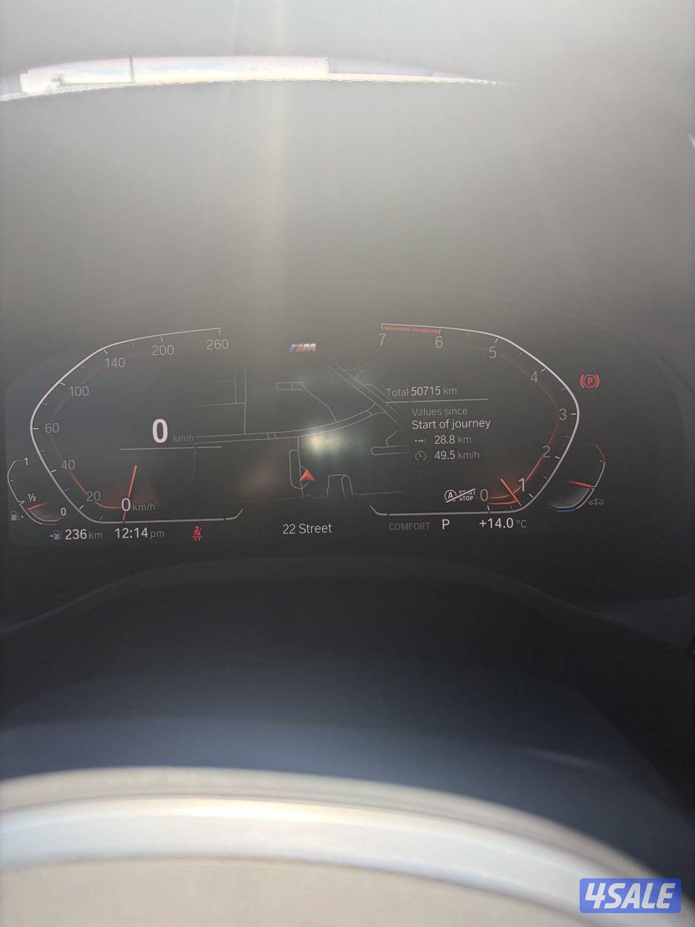 للبيع بي ام x4 موديل ٢٠٢١ ماشي ٥٠ الف3