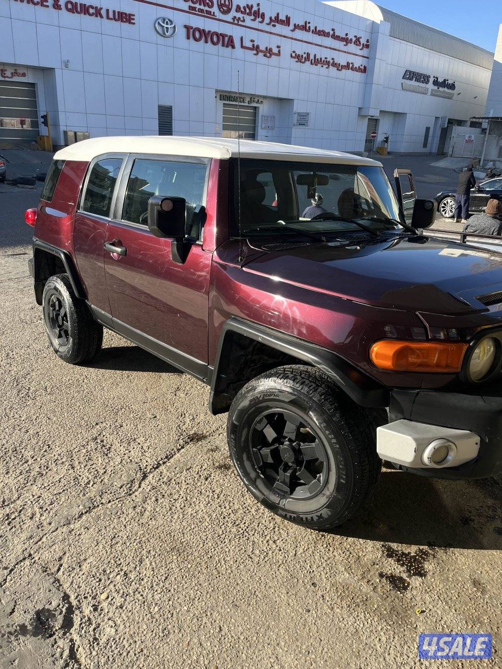 للبيع اوللبدل مع لاند أف جي موديل 2007 شرط الفحص  قير عادي اساس دبل د2