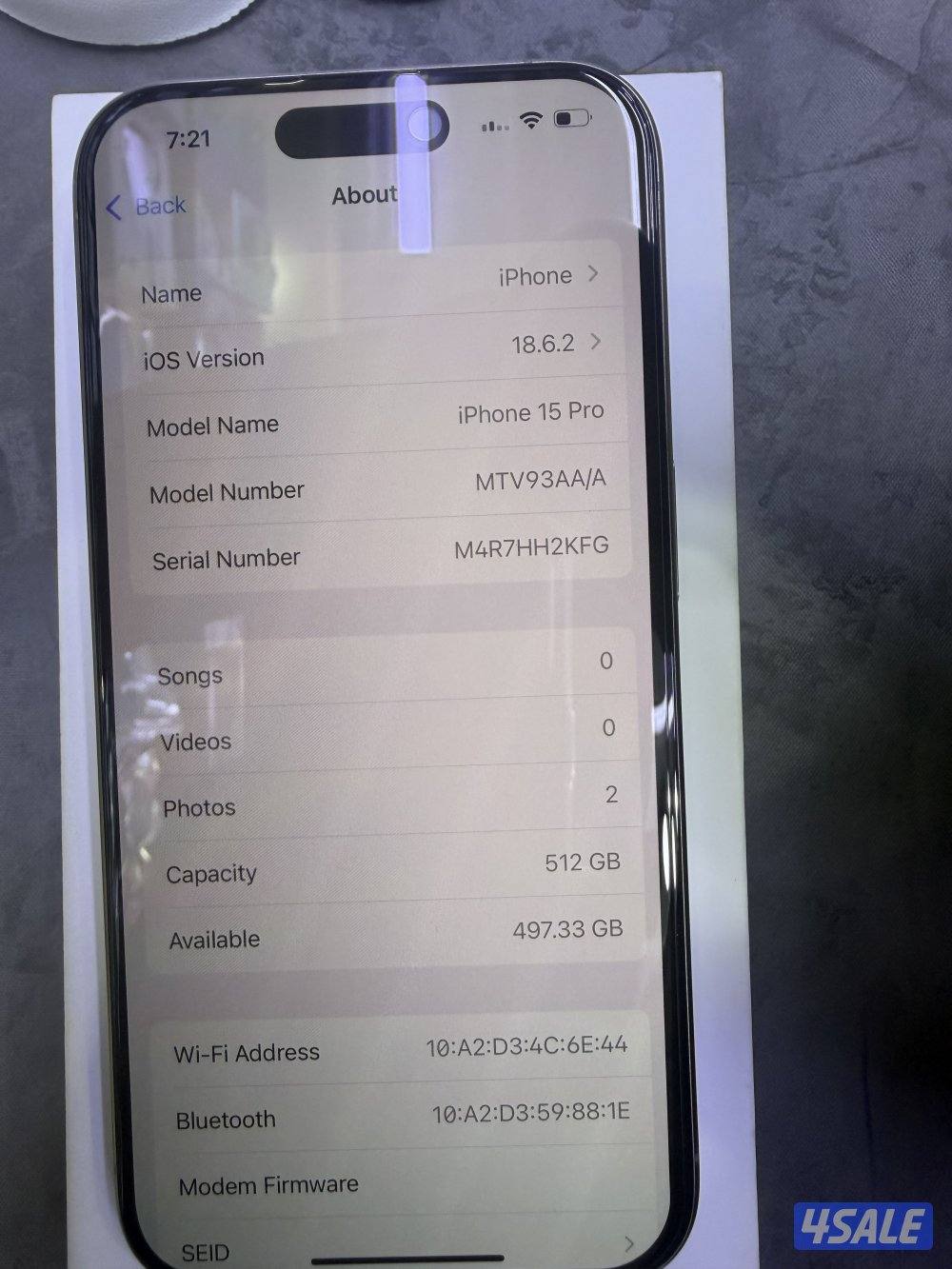 iphone 15 Pro 512GB4