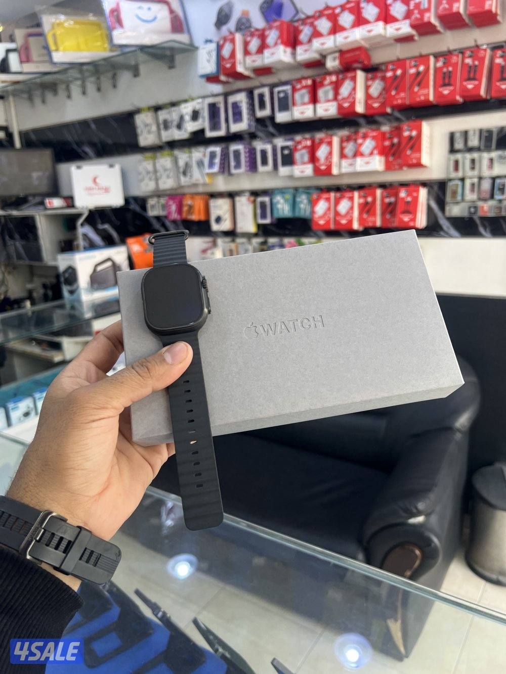 ساعه وتش الترا 3 استخدم ١٠ أيام فقط0