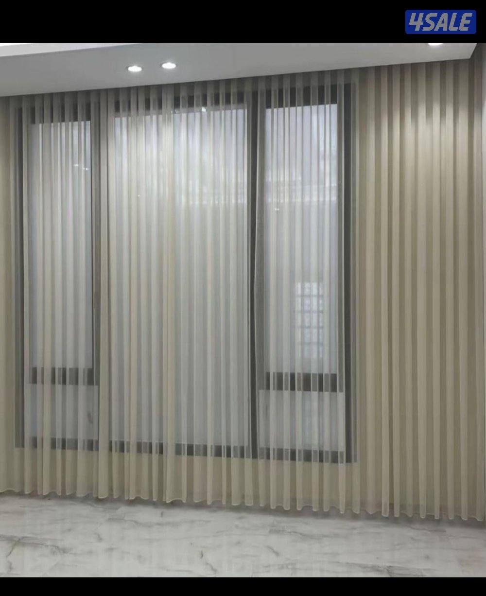 تركيب  وتفصال ستائر ويفي الفندقي ورول2