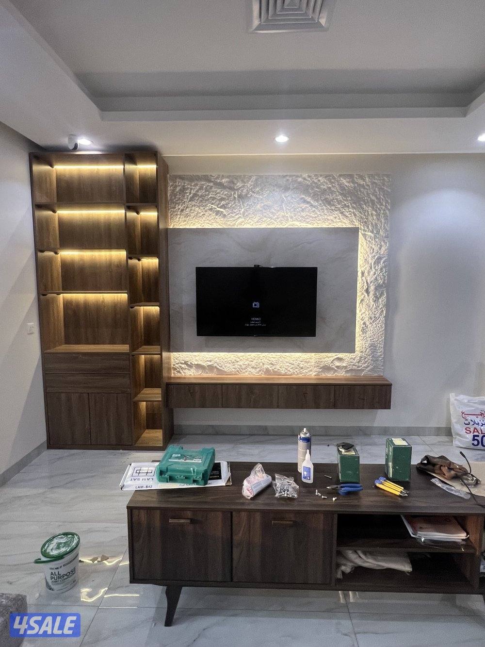 جميع انواع الديكورات الخشبيه وتفصيل والوجار والكبدات10