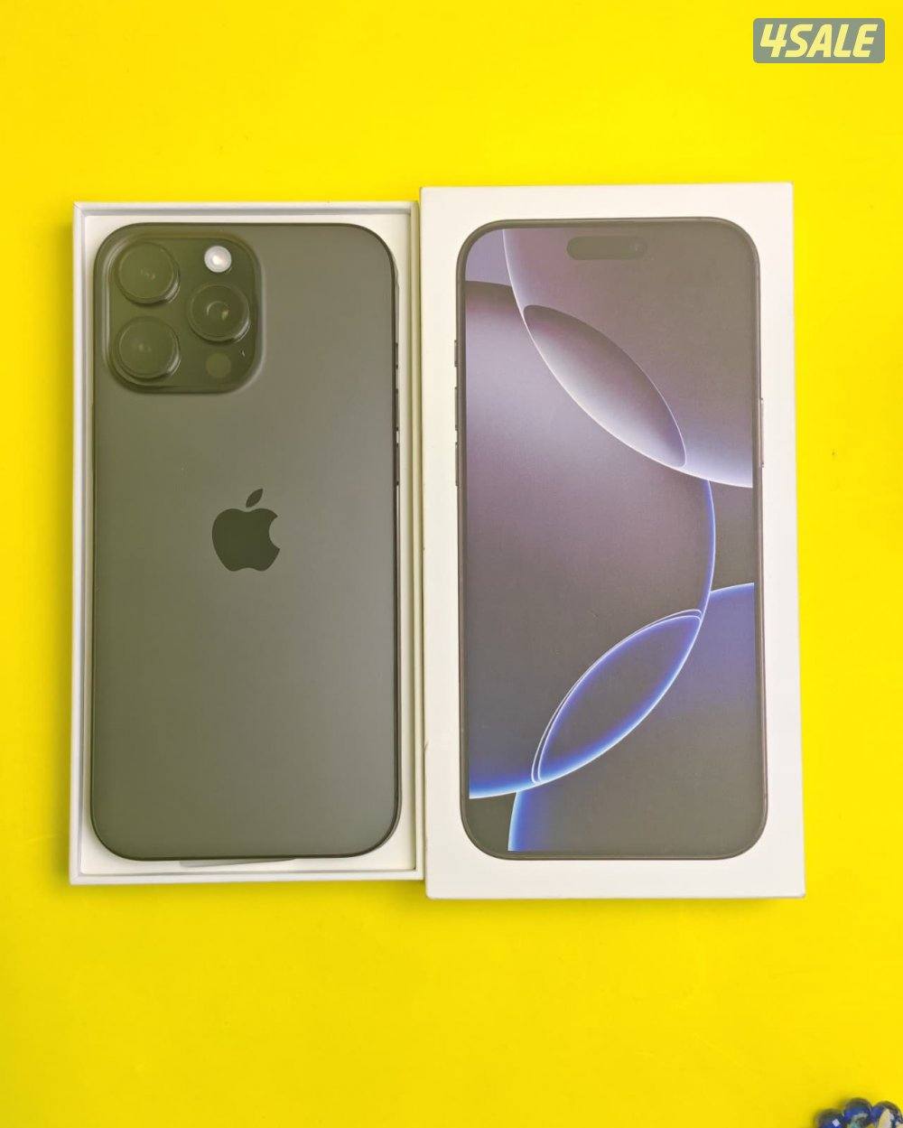 ايفون 16 برو ماكس تيتانيوم أسود iPhone 16 Pro Max 512GB Black Titanium0