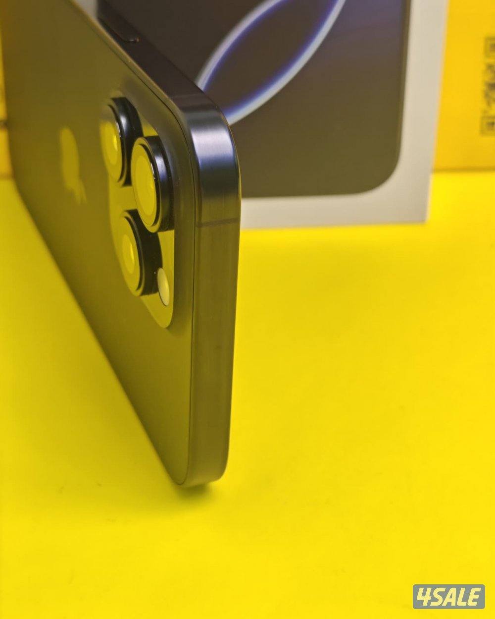 ايفون 16 برو ماكس تيتانيوم أسود iPhone 16 Pro Max 512GB Black Titanium1