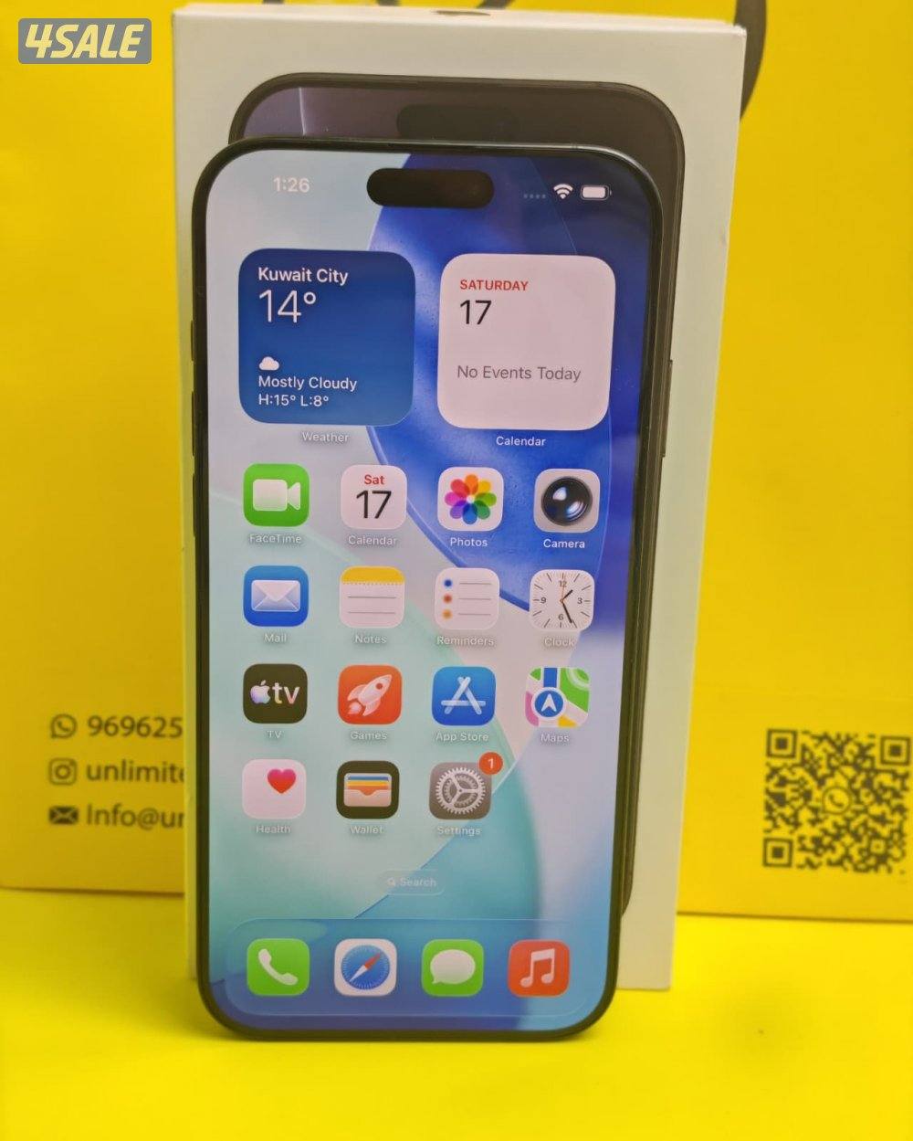 ايفون 16 برو ماكس تيتانيوم أسود iPhone 16 Pro Max 512GB Black Titanium4