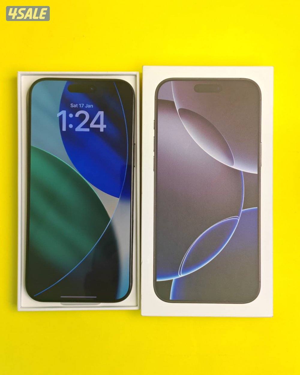 ايفون 16 برو ماكس تيتانيوم أسود iPhone 16 Pro Max 512GB Black Titanium7