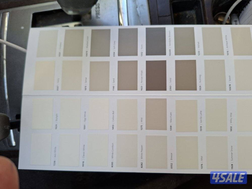 يتم تنفيذ أعمال التنظيف باستخدام دهانات عالية الجودة.2