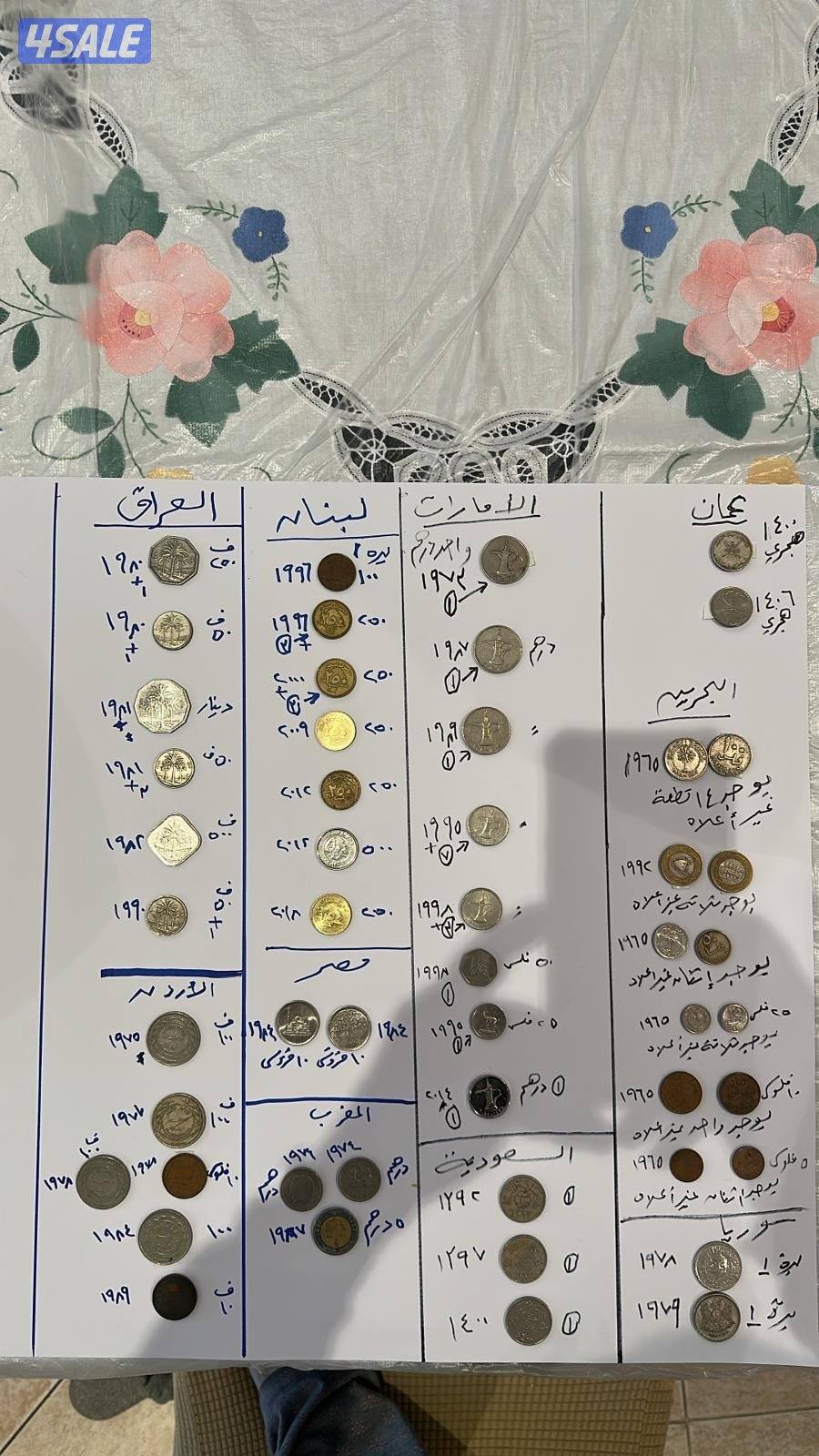 للبيع عملات قديمة4