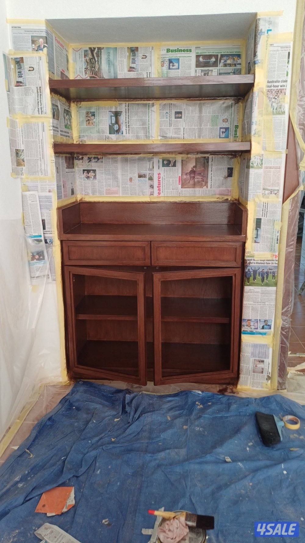 تركيب كبتات ابواب مجسم تليويثن شغل ابواب جديد و قديم6