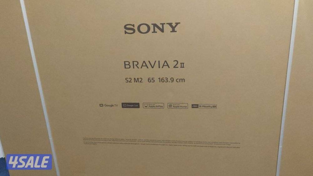 تلفزيون سوني 4k سمارت 65 بوصه0