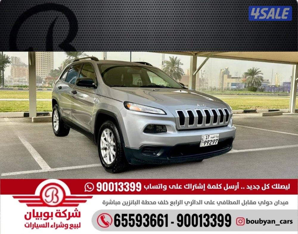 جيب شيروكي سبورت - الموديل:2016 - العداد:1760