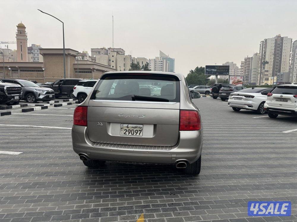 للبيع بورش كايين موديل 2006 صبخ وكاله بحاله وكاله عداد88 الف1