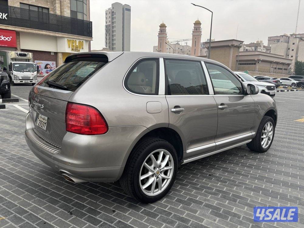 للبيع بورش كايين موديل 2006 صبخ وكاله بحاله وكاله عداد88 الف2