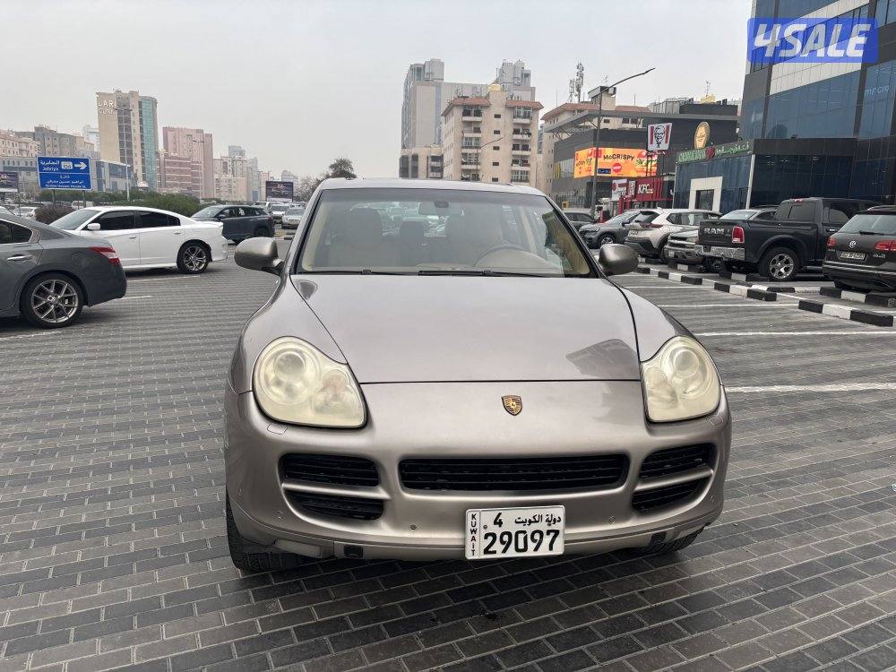 للبيع بورش كايين موديل 2006 صبخ وكاله بحاله وكاله عداد88 الف3