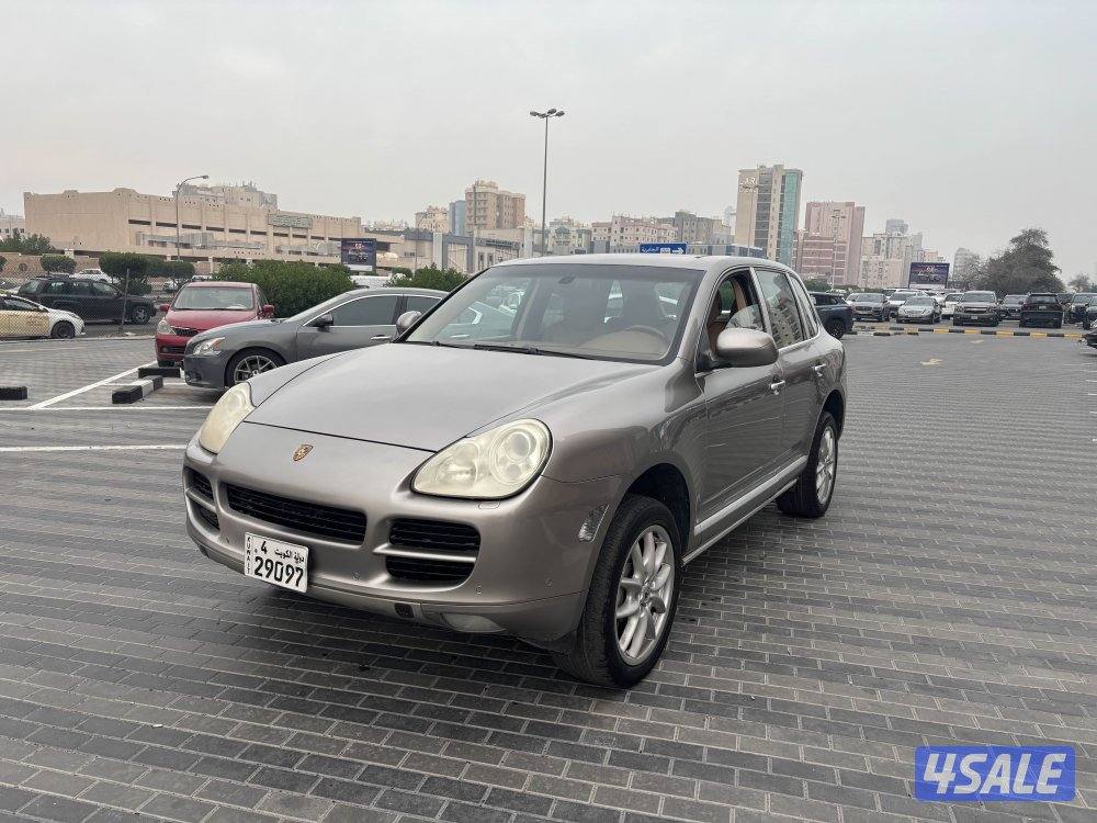 للبيع بورش كايين موديل 2006 صبخ وكاله بحاله وكاله عداد88 الف5