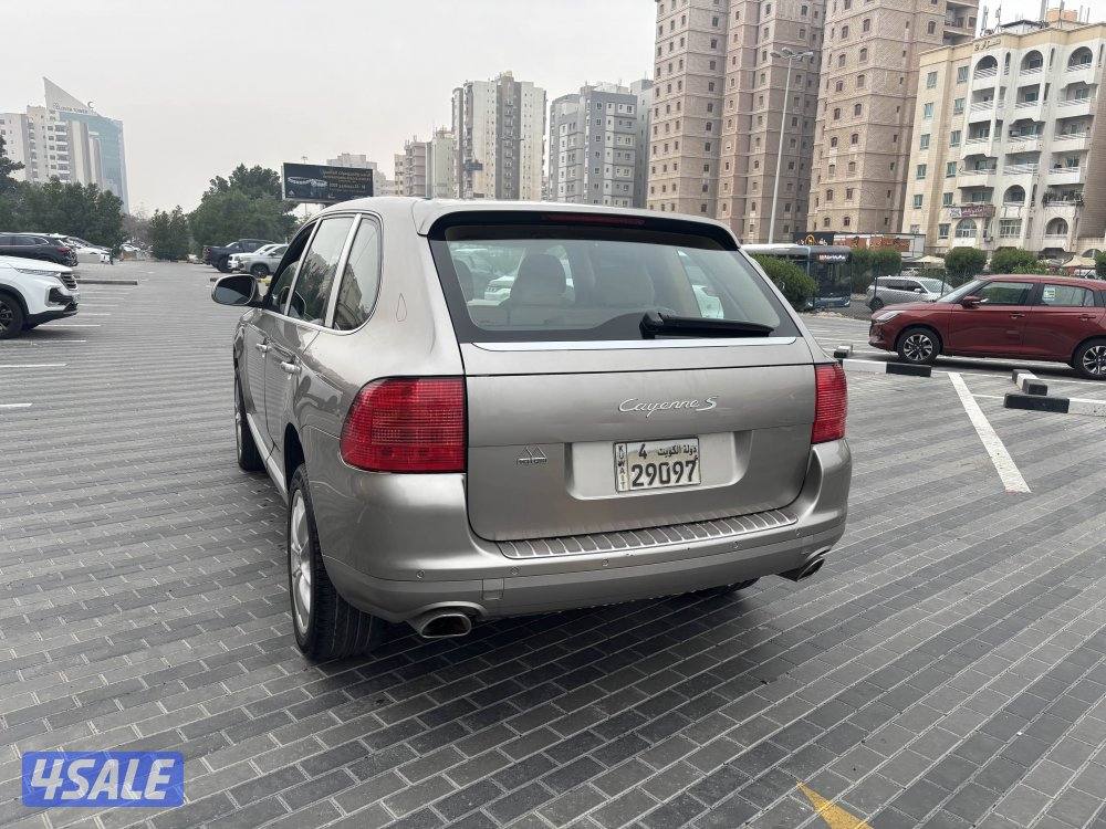 للبيع بورش كايين موديل 2006 صبخ وكاله بحاله وكاله عداد88 الف10